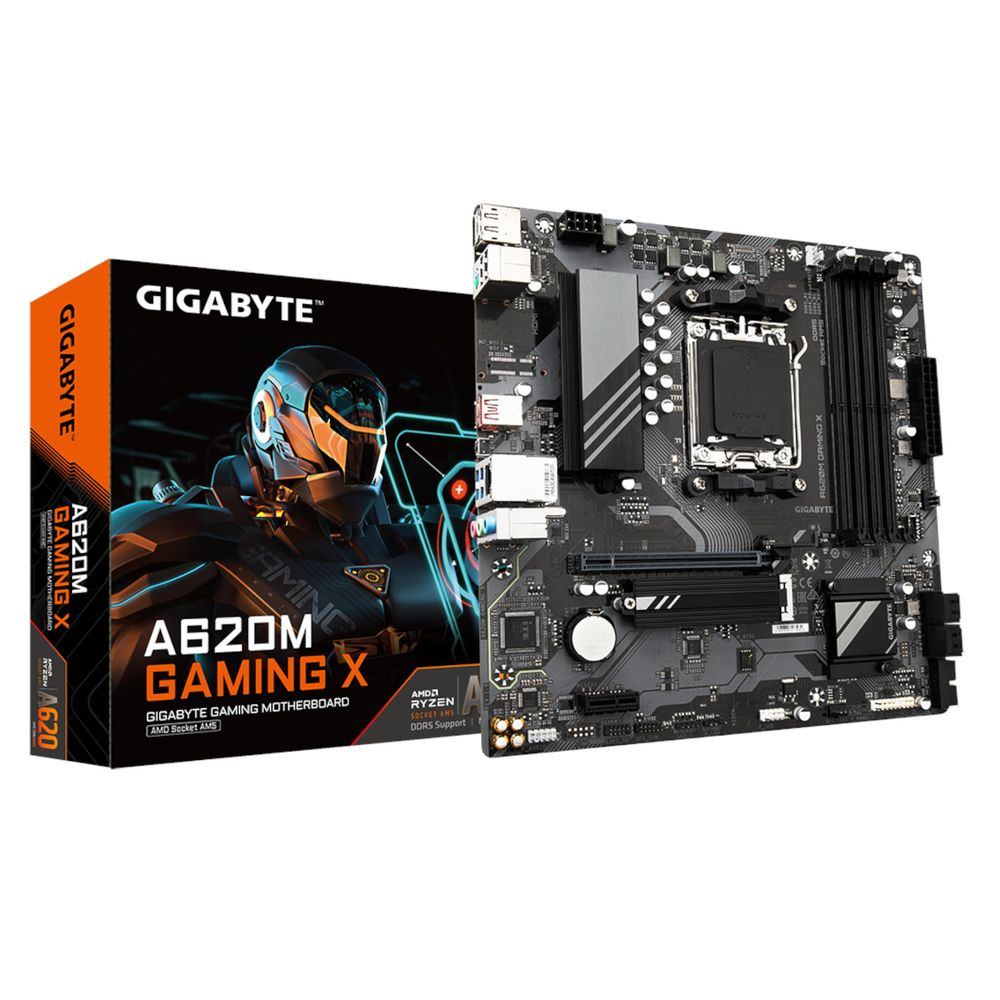 Gigabyte A620M GAMING X základní deska AMD A620 Zásuvka AM5 Micro ATX (A620M GAMING X)