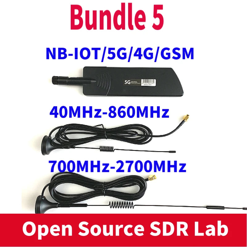 SMA Male Connector Antennas for Software Defined Radio SDR Demo Boards HackRF One LimeSDR