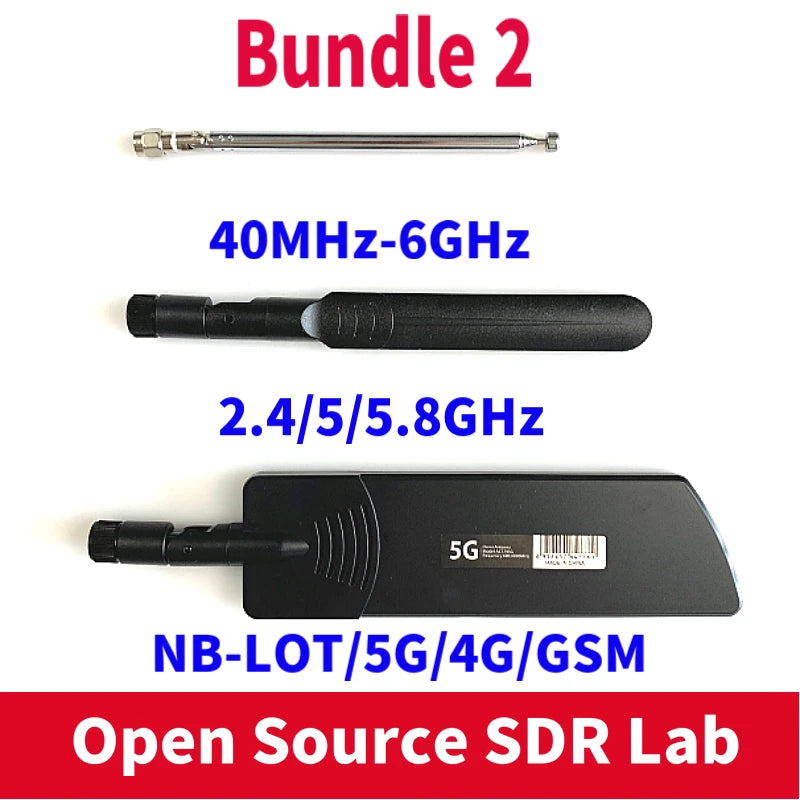 SMA Male Connector Antennas for Software Defined Radio SDR Demo Boards HackRF One LimeSDR