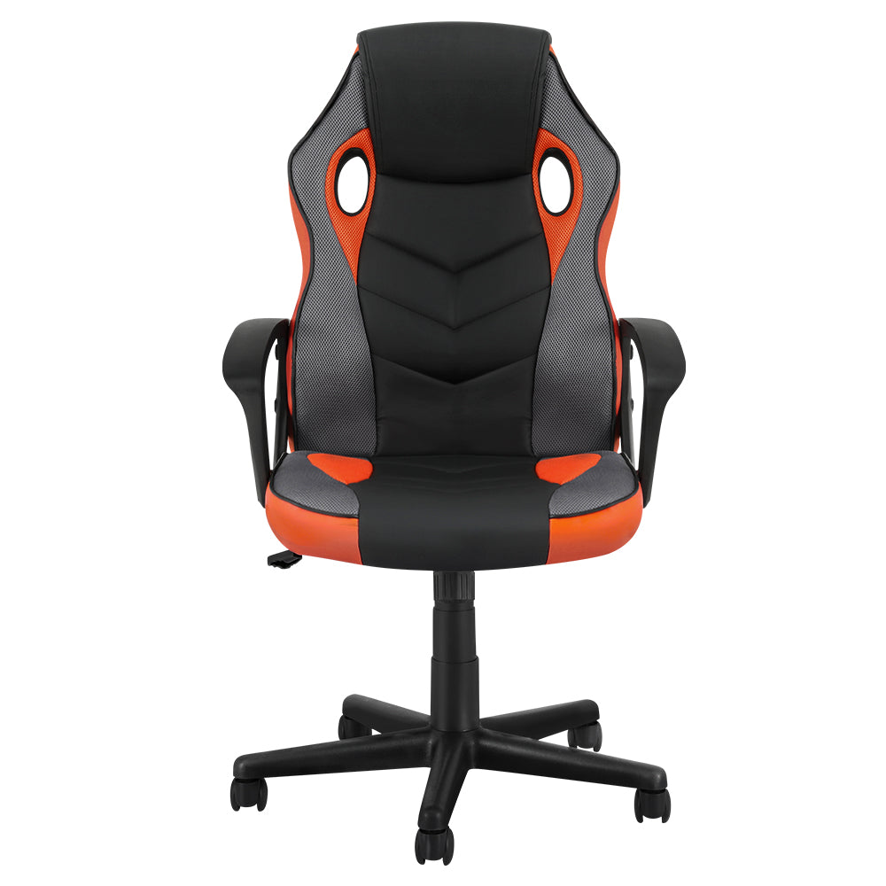 NNEDSZ Gaming Office Chair Computer Executive Racing Chairs High Back Orange