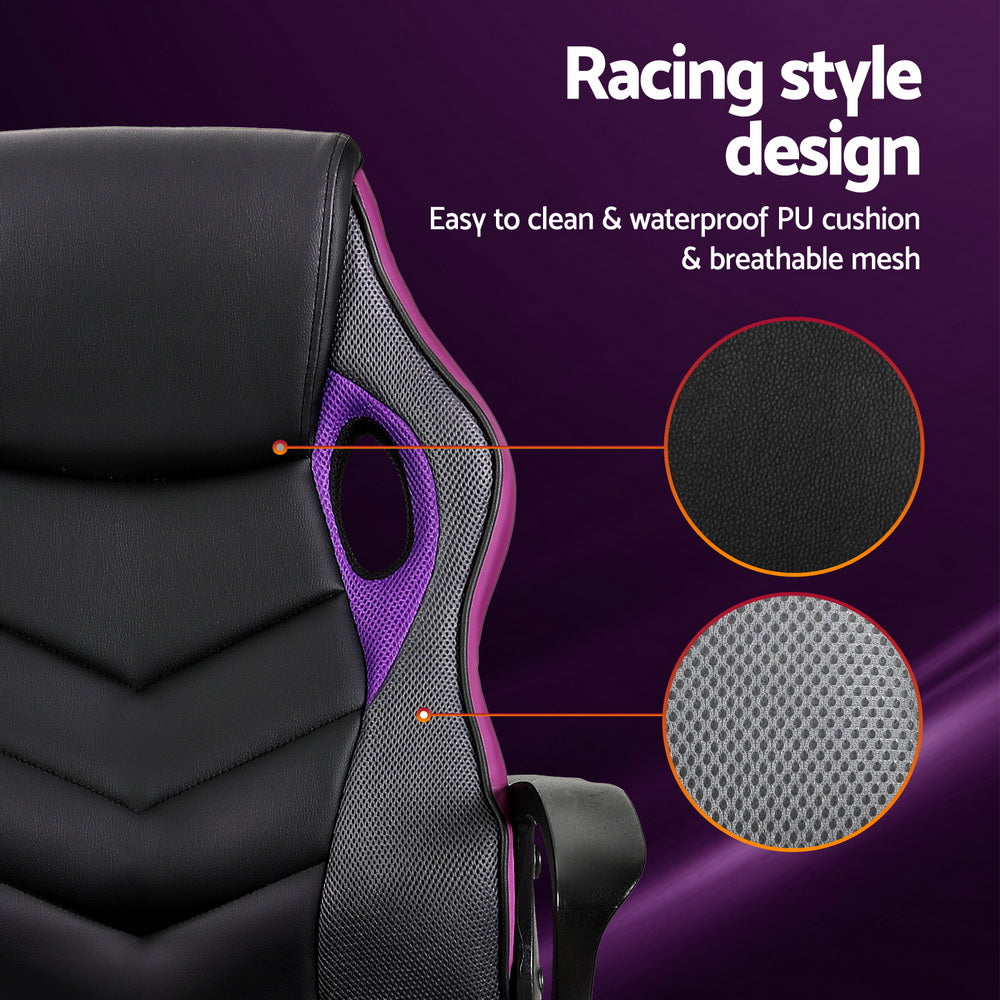 NNEDSZ Gaming Office Chair Computer Chairs Purple