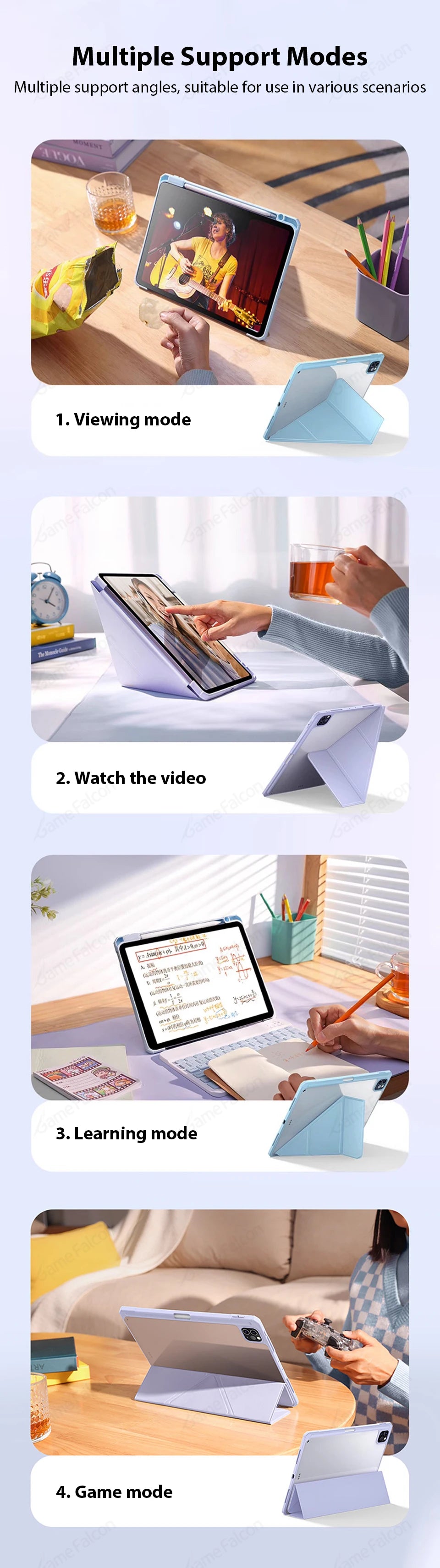 For Ipad A16 11th Case Pro 13 M4 12.9 10 9 10th 9th 8th Generation Funda For Ipad Air 11 M2 M3 5 4 3 2025 Protective Cover Cases