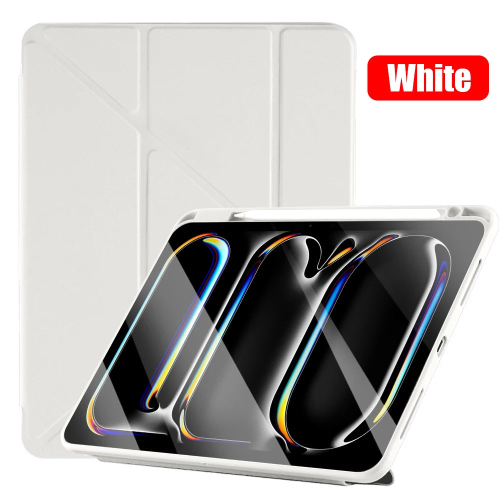 For Ipad A16 11th Case Pro 13 M4 12.9 10 9 10th 9th 8th Generation Funda For Ipad Air 11 M2 M3 5 4 3 2025 Protective Cover Cases
