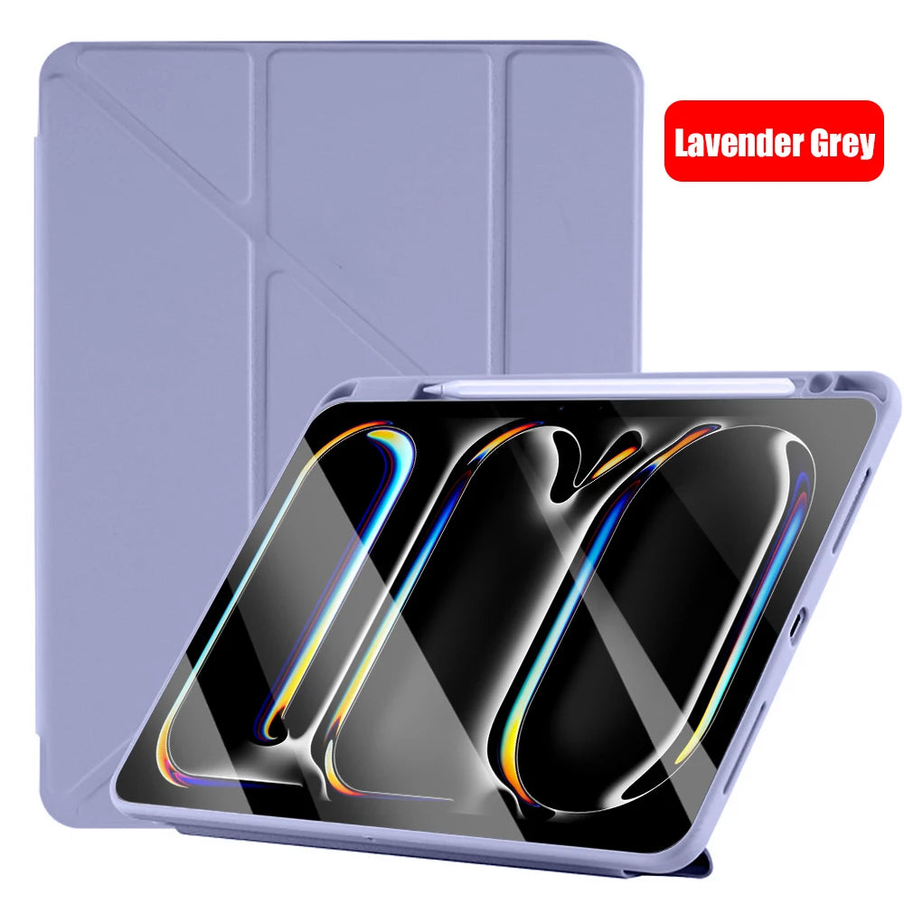 For Ipad A16 11th Case Pro 13 M4 12.9 10 9 10th 9th 8th Generation Funda For Ipad Air 11 M2 M3 5 4 3 2025 Protective Cover Cases
