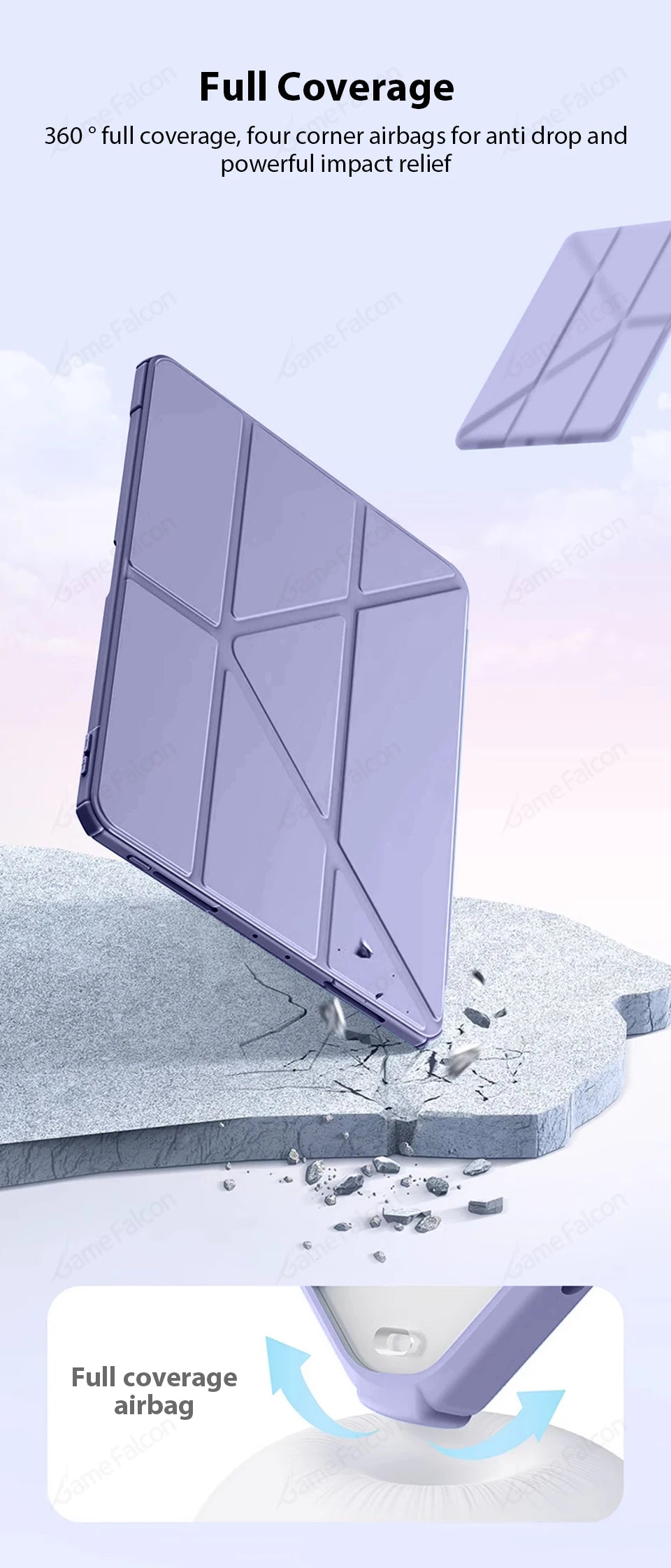 For Ipad A16 11th Case Pro 13 M4 12.9 10 9 10th 9th 8th Generation Funda For Ipad Air 11 M2 M3 5 4 3 2025 Protective Cover Cases