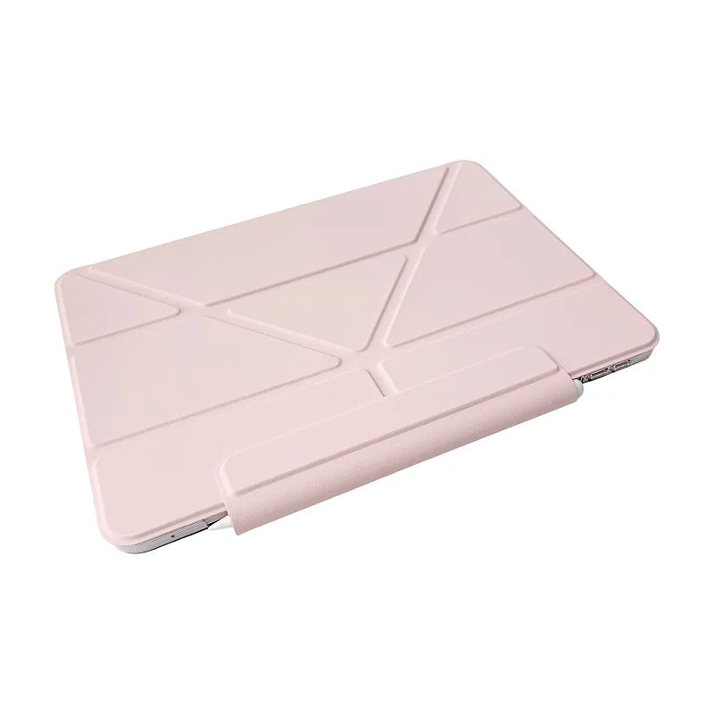 Y-Fold Stand Case For iPad Pro 12.9 13 11 2018-2024 Buckle Cover iPad A16 11th 2025 Air 11 Air 4 5 10.9 10th Mini 6 7 funda Capa