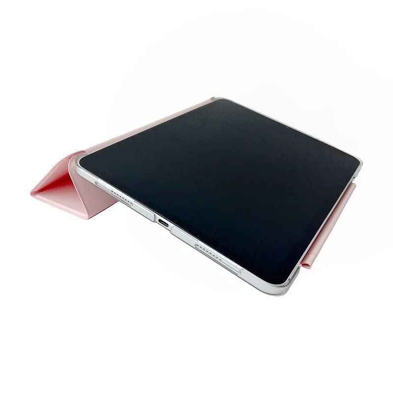 Y-Fold Stand Case For iPad Pro 12.9 13 11 2018-2024 Buckle Cover iPad A16 11th 2025 Air 11 Air 4 5 10.9 10th Mini 6 7 funda Capa