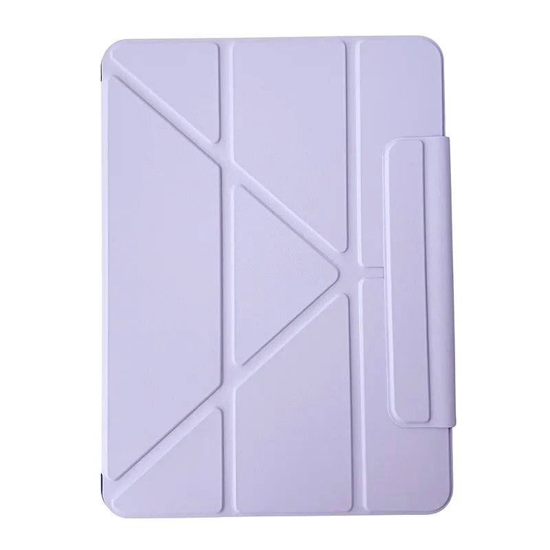 Y-Fold Stand Case For iPad Pro 12.9 13 11 2018-2024 Buckle Cover iPad A16 11th 2025 Air 11 Air 4 5 10.9 10th Mini 6 7 funda Capa