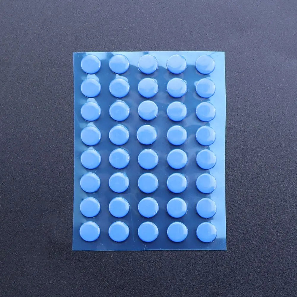 40Pcs 6.5mm diameter 0.8mm thickness Small Dots Universal Mouse Skates for Logitech Rubberized Mouse Foot Glide Feet Sticker