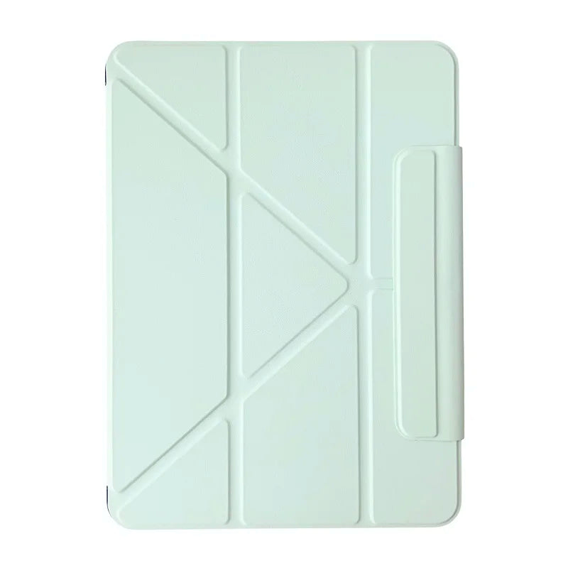 Y-Fold Stand Case For iPad Pro 12.9 13 11 2018-2024 Buckle Cover iPad A16 11th 2025 Air 11 Air 4 5 10.9 10th Mini 6 7 funda Capa