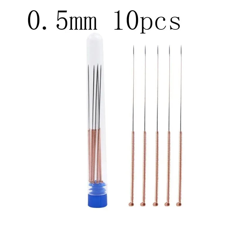 3D Printer Nozzle Cleaning Kit 0.2/0.3/0.4/0.5/0.6/0.8/1.0mm Stainless Steel Nozzle Cleaning Needles 3D Printer Nozzle Cleaner