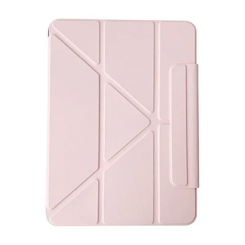 Y-Fold Stand Case For iPad Pro 12.9 13 11 2018-2024 Buckle Cover iPad A16 11th 2025 Air 11 Air 4 5 10.9 10th Mini 6 7 funda Capa