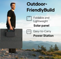 300W Compact Suitcase Portable Solar Panel