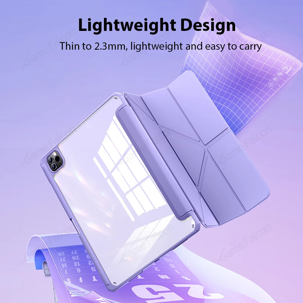 For Ipad A16 11th Case Pro 13 M4 12.9 10 9 10th 9th 8th Generation Funda For Ipad Air 11 M2 M3 5 4 3 2025 Protective Cover Cases