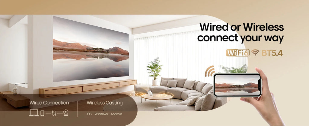 Magcubic Projector HY300 Pro 8K Android 14 Dual Wifi6 290ANSI Allwinner H726 BT5.4 1080P 1280*720P Home Cinema Outdoor Projetor