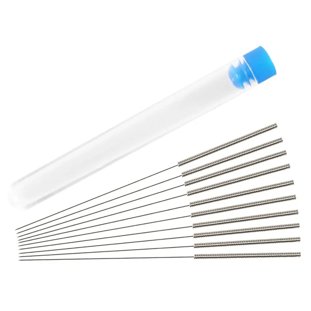 3D Printer Nozzle Cleaning Kit 0.2/0.3/0.4/0.5/0.6/0.8/1.0mm Stainless Steel Nozzle Cleaning Needles 3D Printer Nozzle Cleaner