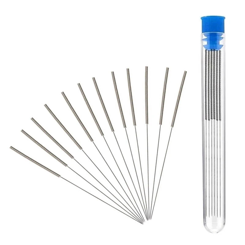 3D Printer Nozzle Cleaning Kit 0.2/0.3/0.4/0.5/0.6/0.8/1.0mm Stainless Steel Nozzle Cleaning Needles 3D Printer Nozzle Cleaner