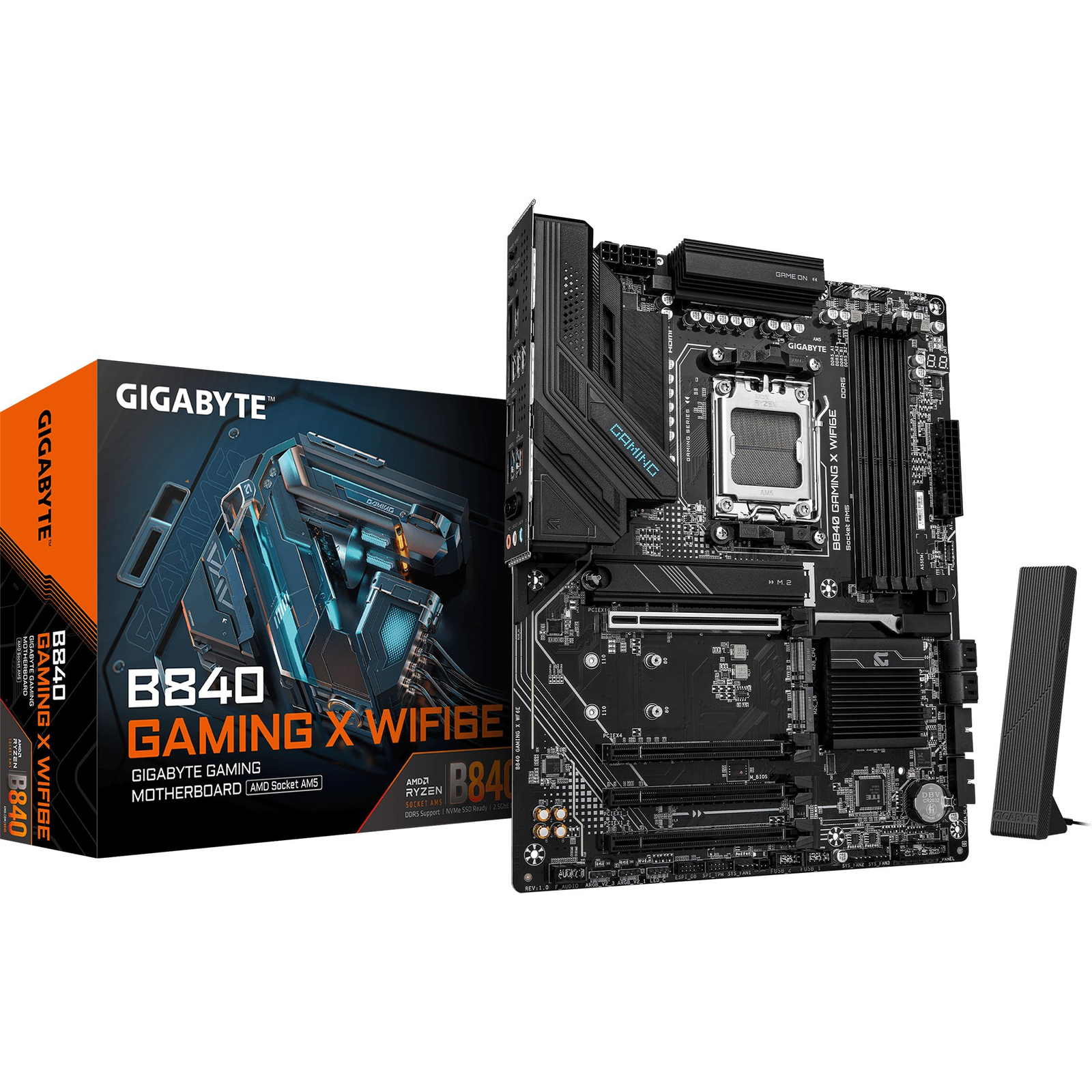 GIGABYTE B840 GAMING X WIFI6E AMD B840 Socket AM5 ATX (B840 GAMING X WF6E)